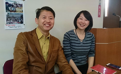 講師の藤山先生と、この日のコーディネートをしてくださった重藤先生