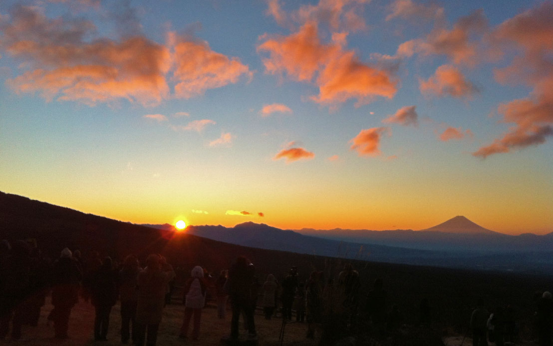 富士見町の初日の出を見よう！