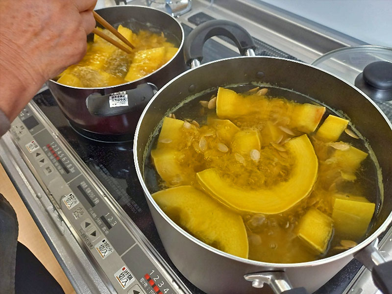 肝っ玉母ちゃんたちの「料理実習会」